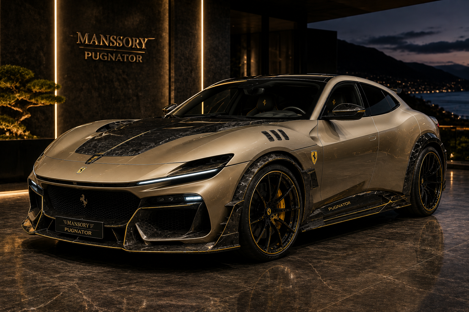 Ferrari Purosangue Mansory Pugnator