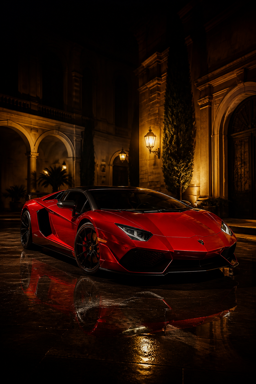 Supercar rossa